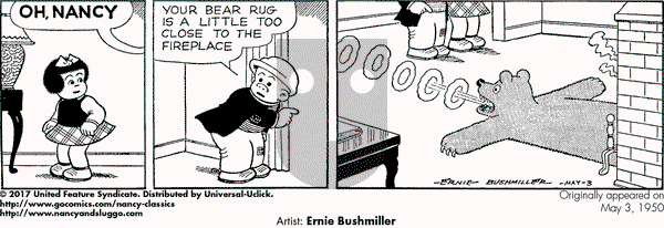 Nancy Classics on Wednesday May 3, 2017 Comic Strip
