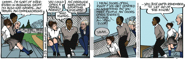For Better or For Worse on Wednesday April 23, 2008 Comic Strip