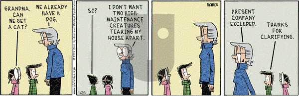 Grand Avenue on Friday January 26, 2024 Comic Strip