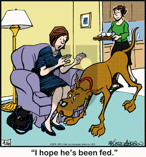 Marmaduke on Thursday April 16, 2015 Comic Strip
