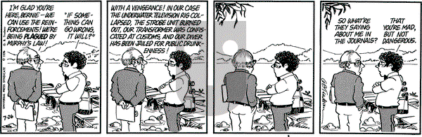 Doonesbury on Monday July 26, 1976 Comic Strip