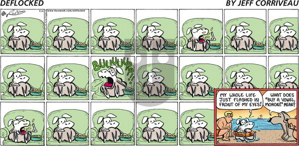 DeFlocked on Sunday July 1, 2012 Comic Strip