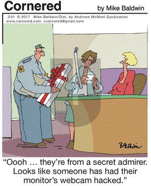 Cornered on Tuesday March 21, 2017 Comic Strip