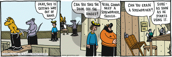 Overboard - Tuesday January 14, 2020 Comic Strip