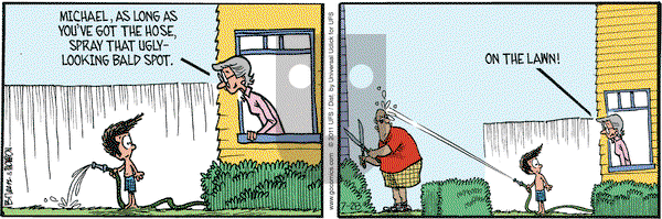 Grand Avenue on Thursday July 28, 2011 Comic Strip