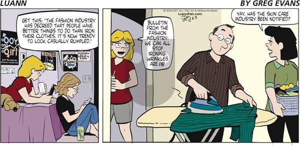 Luann - Sunday June 9, 2024 Comic Strip