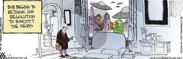 Non Sequitur on Monday January 15, 2018 Comic Strip