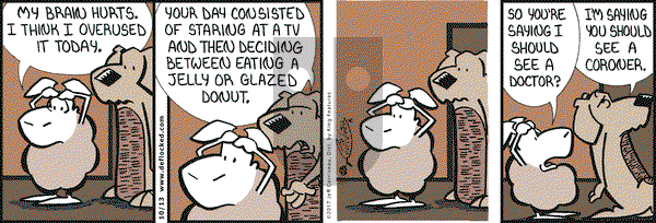 DeFlocked on Friday October 13, 2017 Comic Strip
