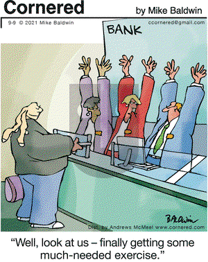 Cornered on Thursday September 9, 2021 Comic Strip