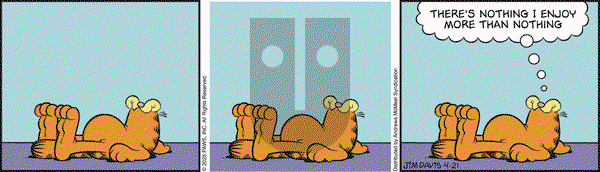 Garfield on Monday April 21, 2025 Comic Strip