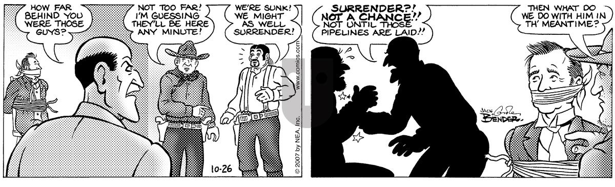 Alley Oop - Friday October 26, 2007 Comic Strip