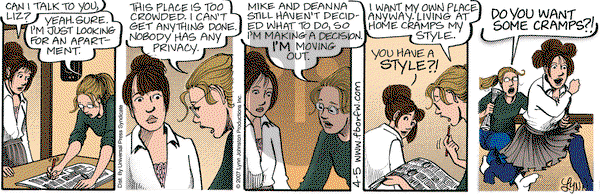 For Better or For Worse on Thursday April 5, 2007 Comic Strip