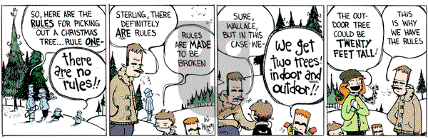 Wallace the Brave on Friday December 4, 2015 Comic Strip