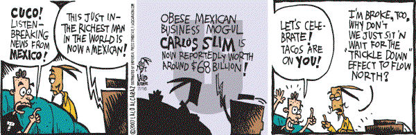 La Cucaracha on Monday July 16, 2007 Comic Strip