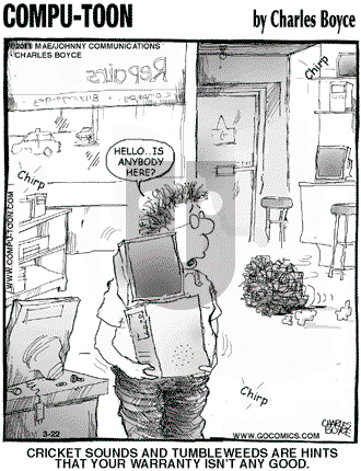 Compu-toon on Tuesday March 22, 2011 Comic Strip