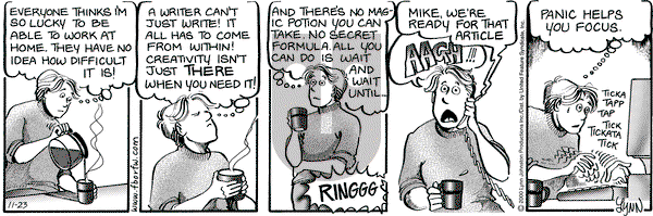 For Better or For Worse - Thursday November 23, 2000 Comic Strip