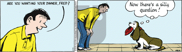 Fred Basset on Thursday February 16, 2017 Comic Strip