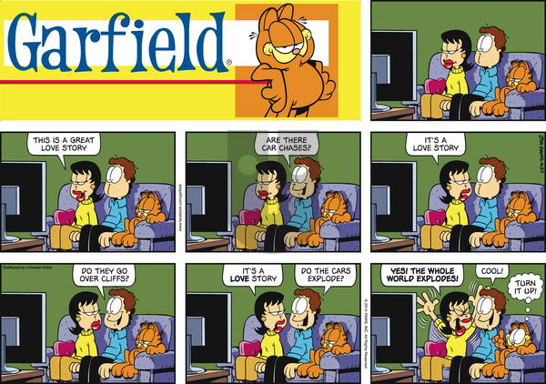Garfield - Sunday April 27, 2014 Comic Strip