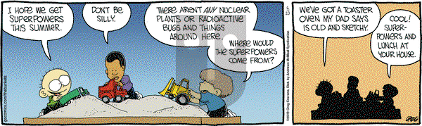 The Buckets on Thursday June 20, 2019 Comic Strip