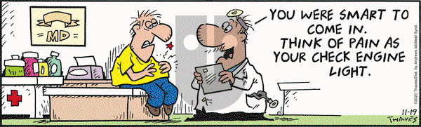 Frank and Ernest on Thursday November 19, 2020 Comic Strip
