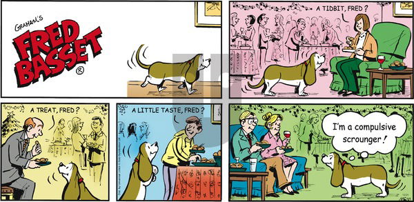 Fred Basset - Sunday December 21, 2014 Comic Strip