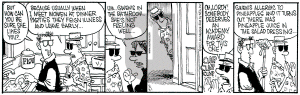Monty on Friday February 21, 2003 Comic Strip
