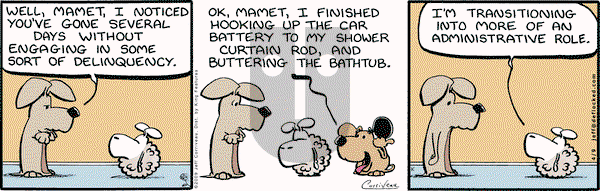 DeFlocked on Thursday April 9, 2009 Comic Strip