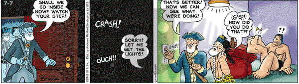Alley Oop on Saturday July 7, 2018 Comic Strip