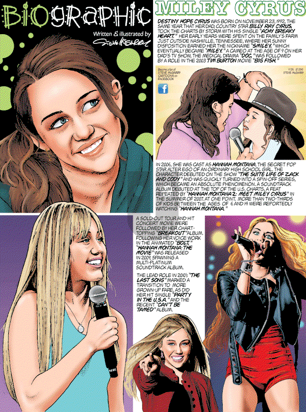 Biographic on Sunday September 26, 2010 Comic Strip