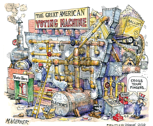Matt Wuerker - Thursday November 1, 2012 Comic Strip