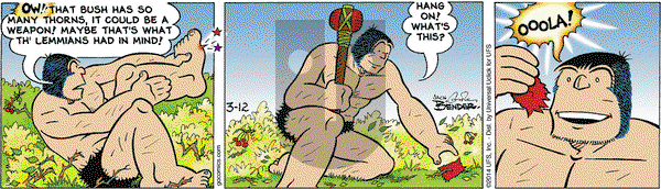 Alley Oop on Wednesday March 12, 2014 Comic Strip