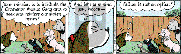 Fred Basset on Saturday December 15, 2012 Comic Strip