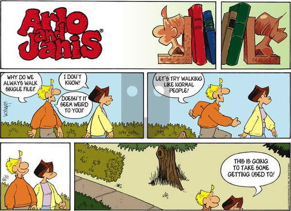 Arlo and Janis on Sunday October 18, 2015 Comic Strip