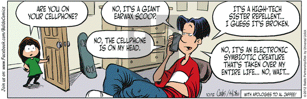 Baldo on Friday October 12, 2012 Comic Strip
