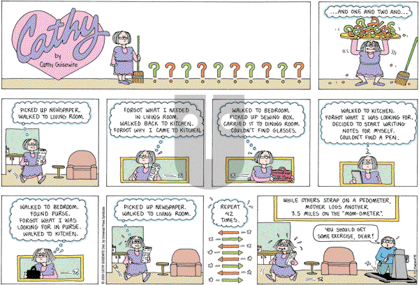Cathy Classics - Sunday May 31, 2009 Comic Strip