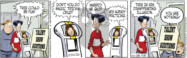 Baldo on Monday May 12, 2014 Comic Strip