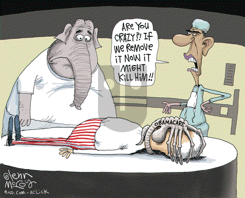 Glenn McCoy on Monday April 7, 2014 Comic Strip