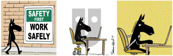 Dark Side of the Horse on Sunday March 25, 2018 Comic Strip