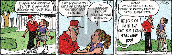 Cleats on Thursday May 26, 2005 Comic Strip