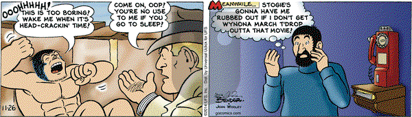 Alley Oop on Wednesday November 26, 2014 Comic Strip