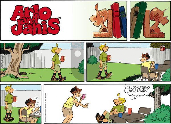 Arlo and Janis on Sunday May 17, 2015 Comic Strip