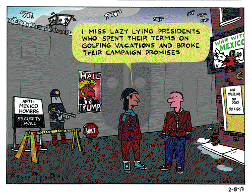 Ted Rall on Wednesday February 8, 2017 Comic Strip