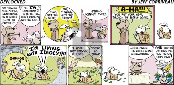 DeFlocked on Sunday April 3, 2011 Comic Strip