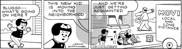 Nancy on Friday November 7, 1969 Comic Strip