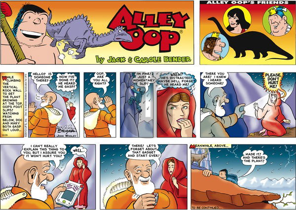 Alley Oop on Sunday October 28, 2018 Comic Strip
