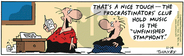 Frank and Ernest on Monday November 14, 2005 Comic Strip