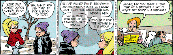 Cleats - Saturday February 28, 2004 Comic Strip