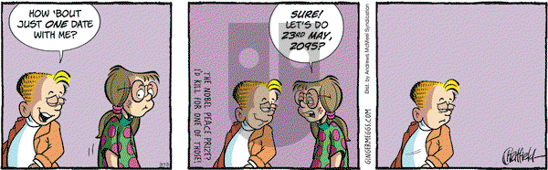 Ginger Meggs on Thursday March 13, 2025 Comic Strip