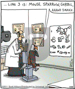 The Argyle Sweater on Thursday July 28, 2011 Comic Strip