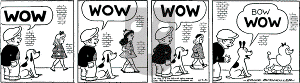 Nancy Classics on Friday October 30, 2015 Comic Strip
